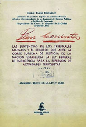 Plan CONINTES (Conmoción Interna del Estado)