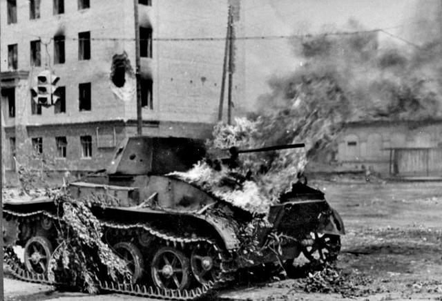 "Синяя" операция немцев