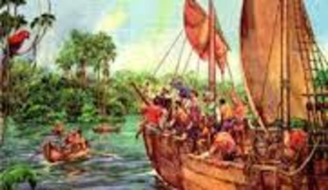 Descubrimiento del río Amazonas.