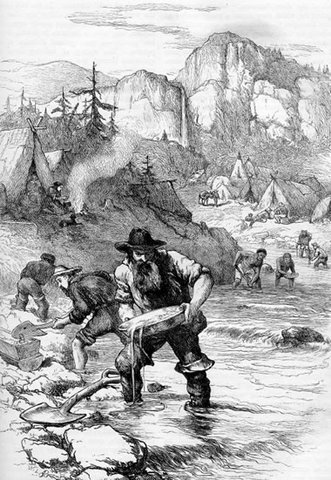 Discovery of Gold in Colorado