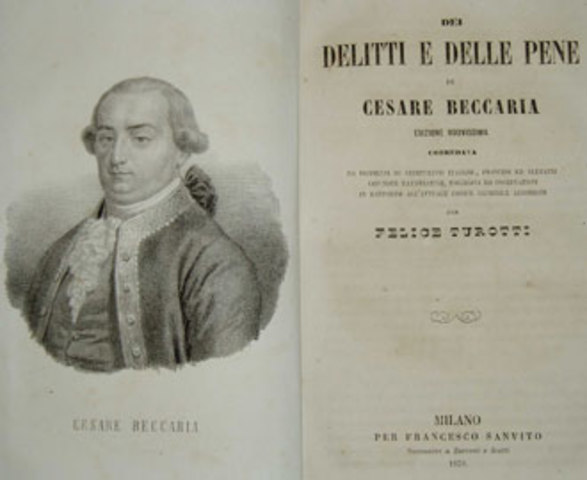 Cesare Beccaria Crime and Punishments