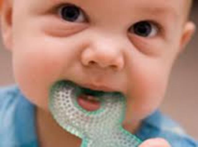 teething (physical)