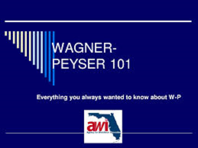 Wagner-Peyser Act