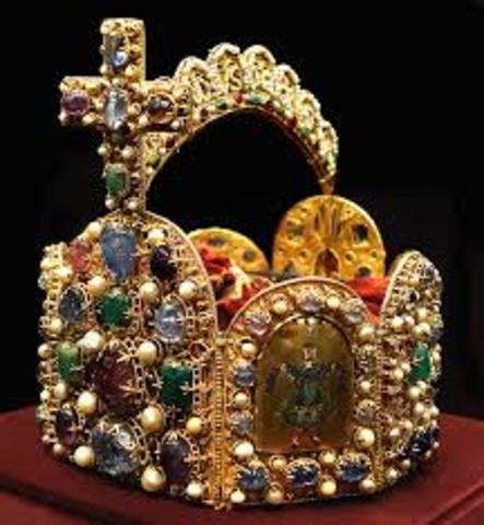 Got the Crown of the Holy Roman Empire