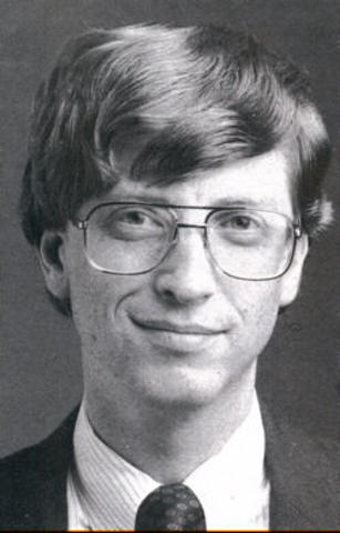 Bill Gates goes to college
