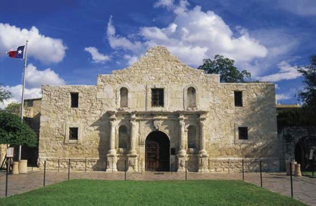 - through the 18th century, Spain established catholic missions in Texas, and the towns of San Antonio