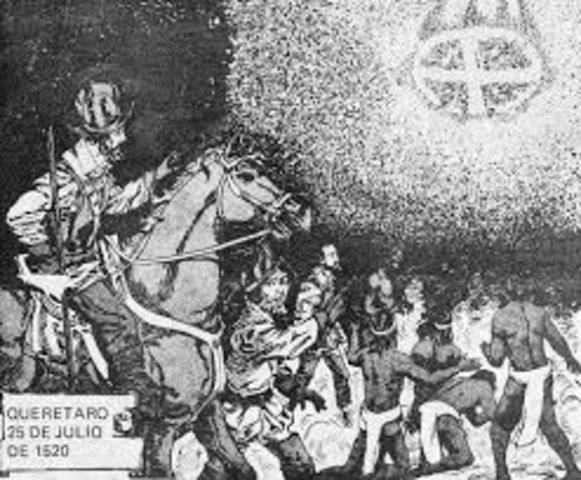 Se funda la ciudad de Querétaro.
