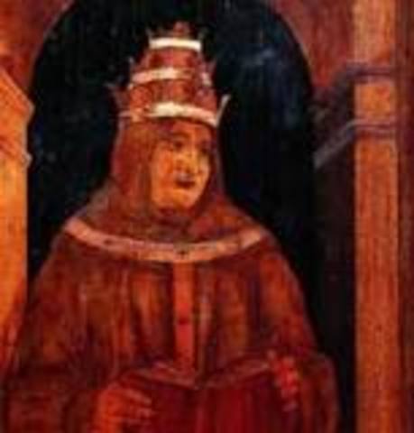 Alexander V becomes Antipope