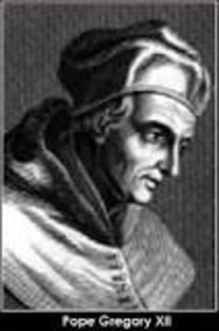 Pope Gregory XII (Rome) Elected