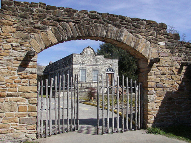 san José y san Miguel de aguayo mission, founded near San Antonio Valero
