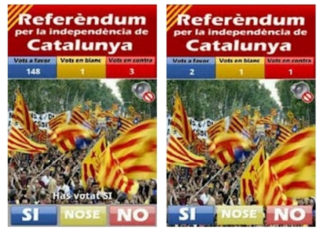 9-N Consulta sobre la independencia de Cataluña