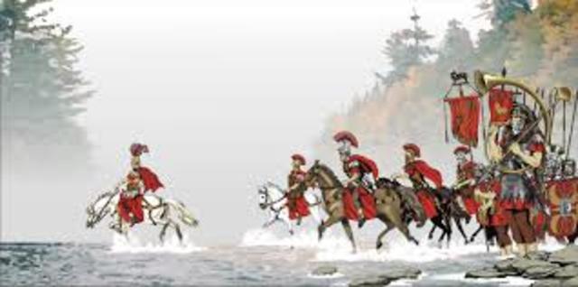 Caeser Crosses the Rubicon