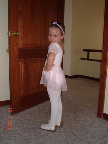 My first ballet classes ever