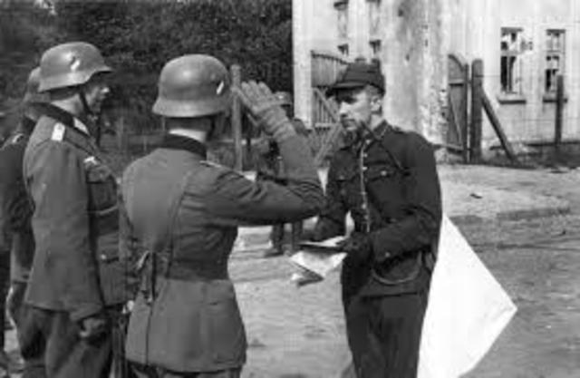 Poland Surrendered To Germany