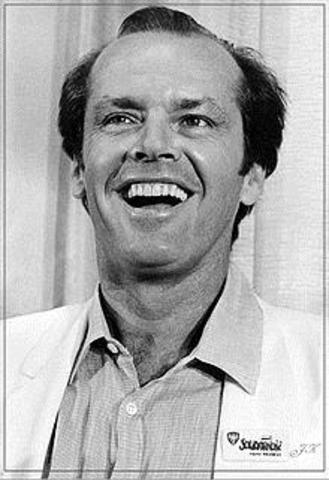 Actor John Joseph "Jack" Nicholson