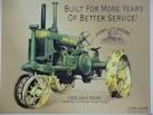 New Model A tractor is Built