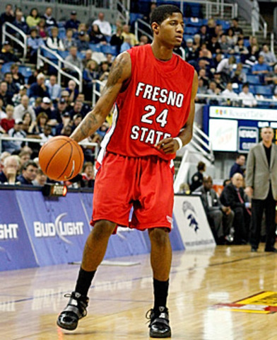 Paul George started school at  Fresno State