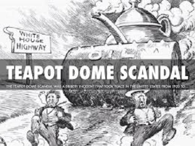 Tea Pot Dome Scandal