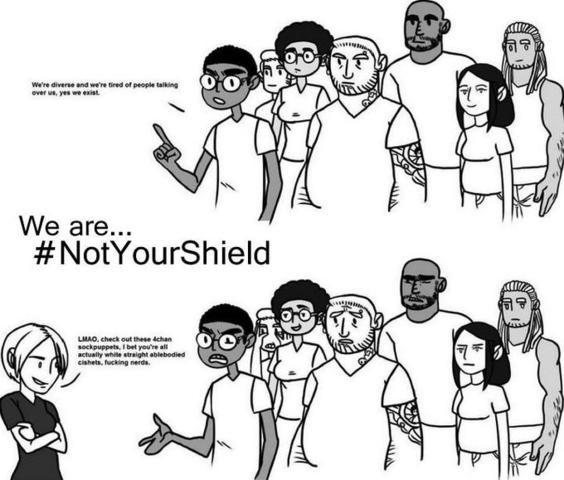 #NotYourShield
