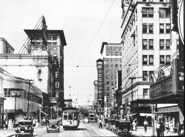 Theaters in the 1930s in ST.Louis
