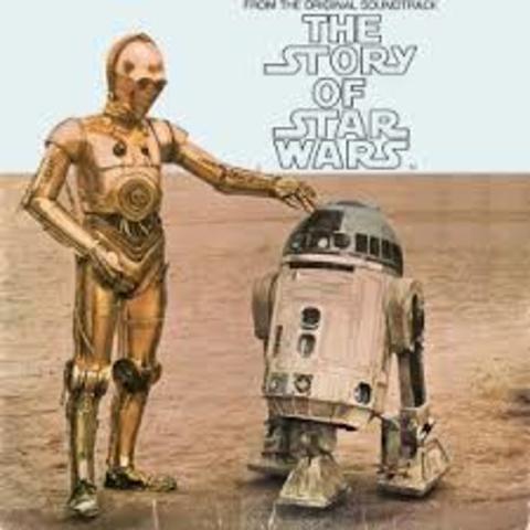 George conceives the basic story of star war