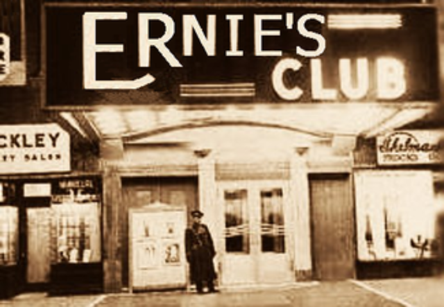 Holden goes to Ernie's nightclub with an old friend
