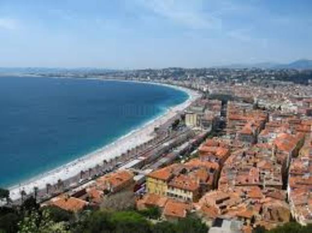 Viaje a Niza, Francia