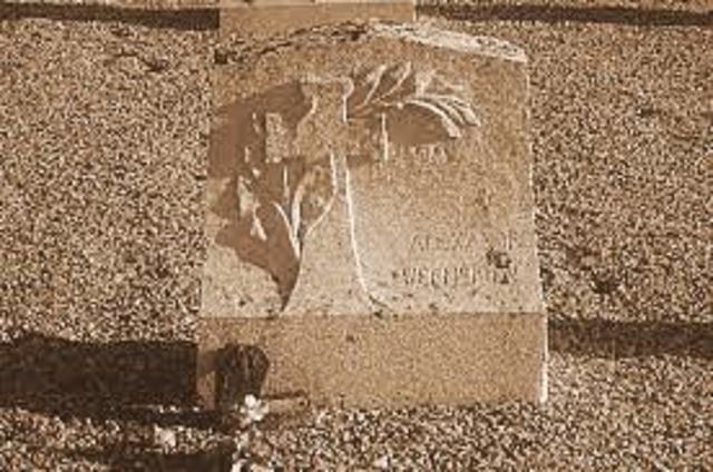 begrafenis van klein Trieneke