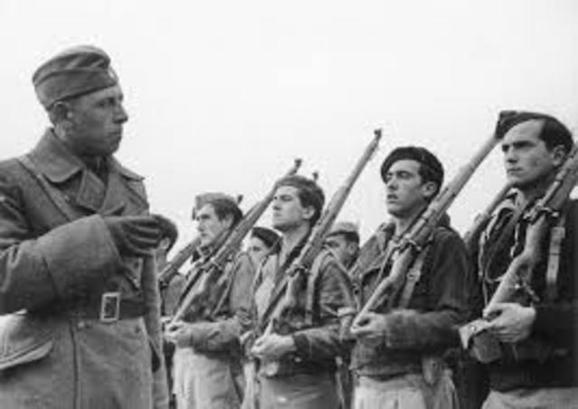 Outbreak of the Spanish Civil War
