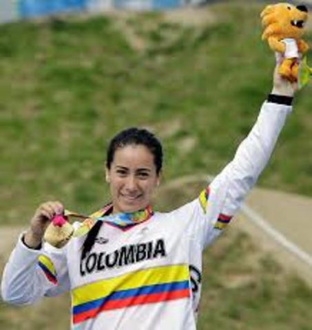 medalla de oro de BMX