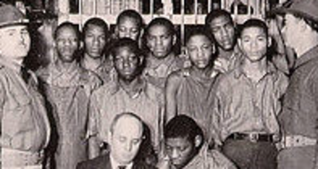 Scottsboro Boys arrested