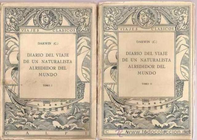 Publicació de l'obra "Diario del viaje de Beagle" de Darwin.