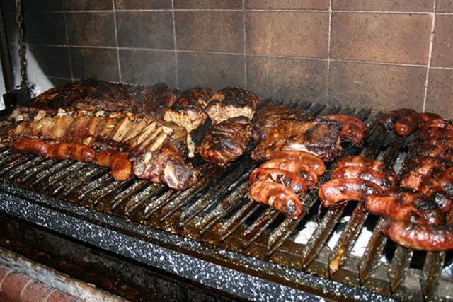 o churrasco do domingo