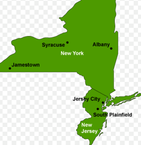 New York and New Jersey legalize slavery