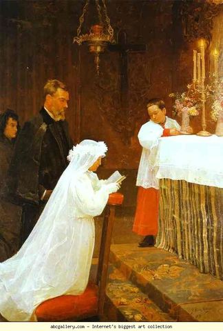 La creación de “La primera comunión”