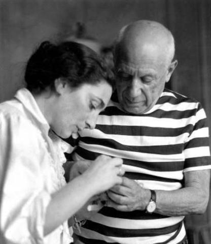Pablo Picasso se casó la segunda vez.