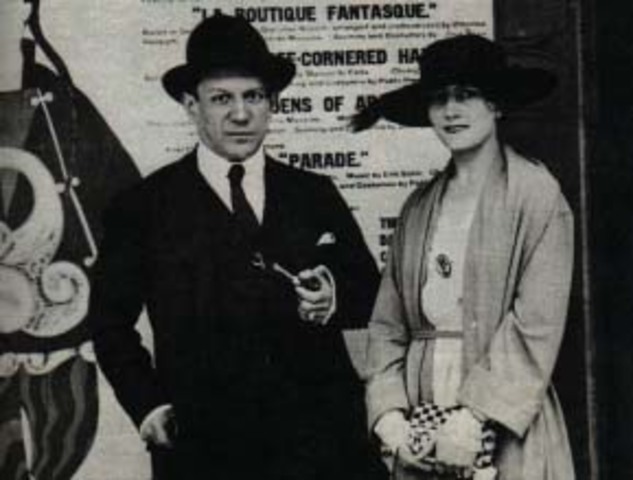 Pablo se casó a Koklova.