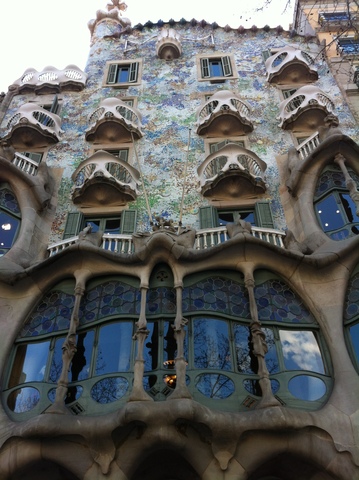 Trabajo a la Casa Batlló empezó