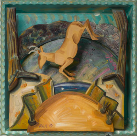 "Deer Crossing" pintó en 1988