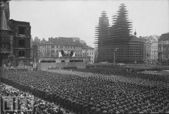 Communist takeover in Czechoslovakia