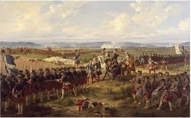 Frederick launches the Austrian succession war.