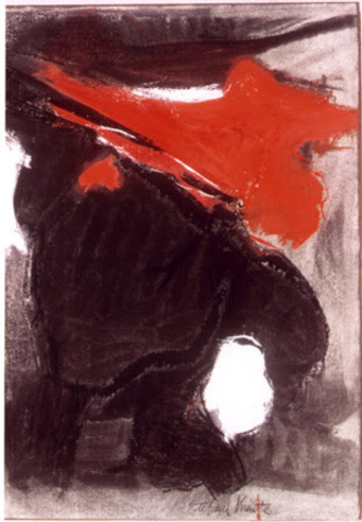 La Composición en Negro, Blanco, y Rojo.