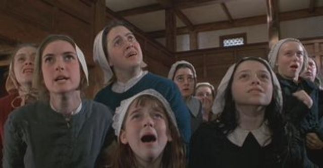 Abigail and the girls repeat everything Mary Warren says.