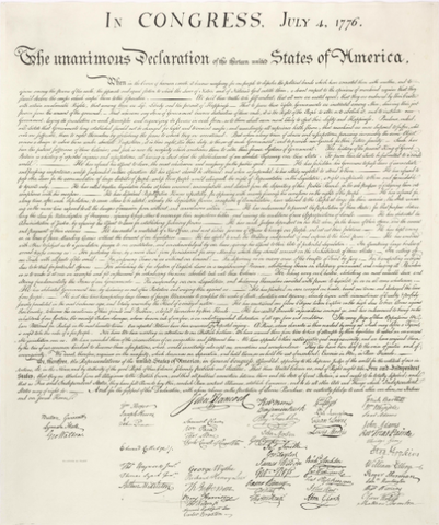 America Declares Independence