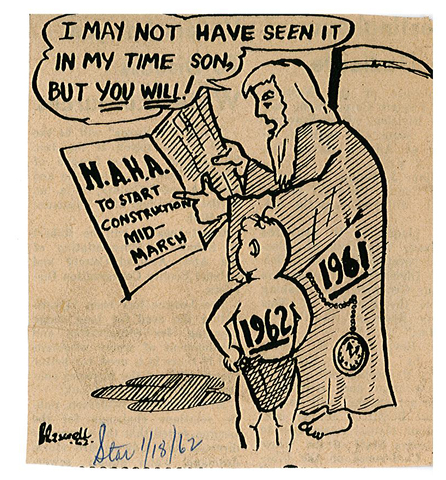 We open our doors...