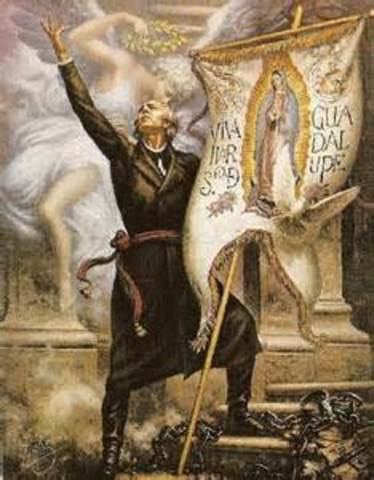 Padre Hidalgo Calls for Mexican Independence