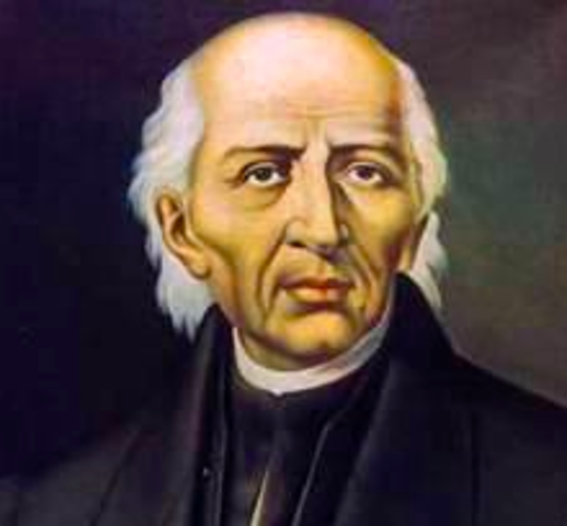 Padre Hidalgo calls for Mexican Independence