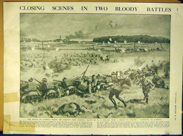 Battle of Cambrai Cont.