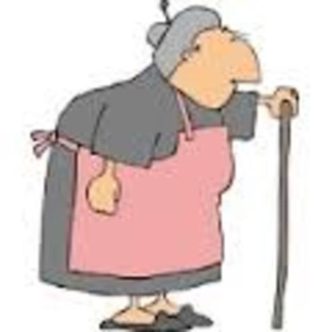 my grandma came from overseas