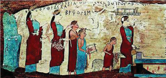 Έναρξη μεταμυκηναϊκής περιόδου 1200π.Χ